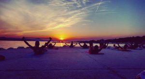 Pilates na plaži